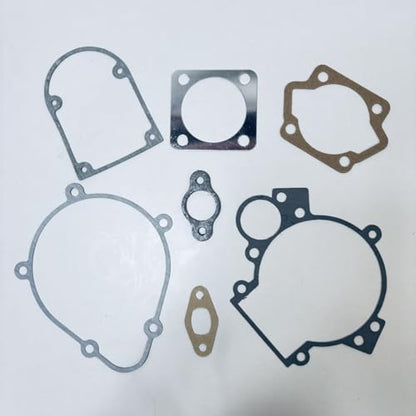 2 Sets 2 Stroke LD100/YD100 Motor Gasket Kit, Complete Engine Gasket Kit for Gas Motorized Bike