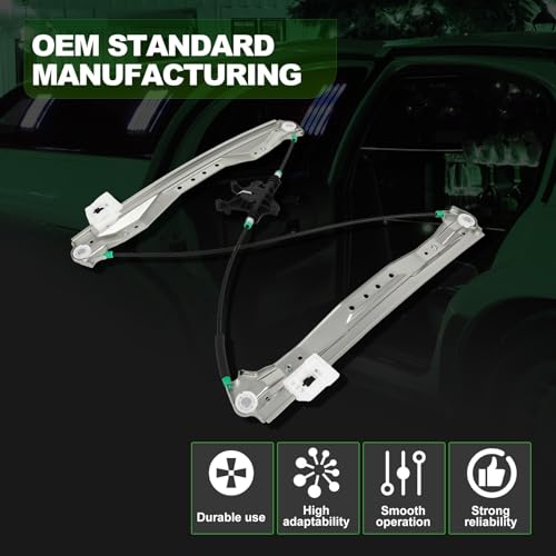 SCITOO Power Window Regulator w/Motor for Chrysler Town & Country - size: 748-508