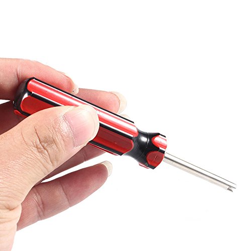 Tire Valve Stem Removal Tool,Valve Core Tool,Schrader Valve-Stem Core Remover,Tire Valves Tools for Schrader Valves Cores,Universal Motorcycle Car Truck Bike Valve-Stem Screwdriver