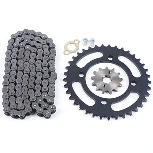 420 Chain Front Rear Sprocket Cog Kit 14/37 For SSR 110cc 125cc ATV Go Karts Dirt Pit Bike