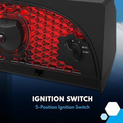 Honeycomb Alpha Flight Controls Yoke & Switch Panel
