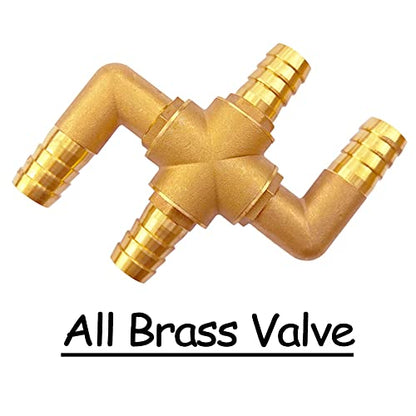 Uenede Solid Brass 5/8 Inch Heater Control Valve, 1PCS - size: 5/8"(16mm)