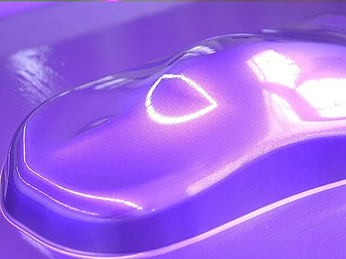 Rwraps Gloss Metallic Vinyl Car Wrap Film in Dark Purple - 5ft x 1ft - color: Gloss Metallic Dark Purple, size: 5ft x 1ft