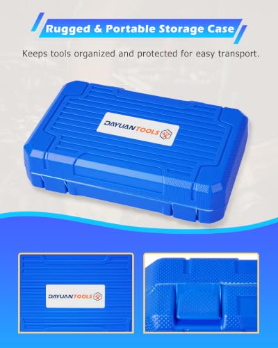 DAYUAN Motorcycle Flywheel Puller with 10Pcs Different Sizes of Pullers Compatible with Small Engines on Motorcycles Scooters ATVs and Dirt Bikes