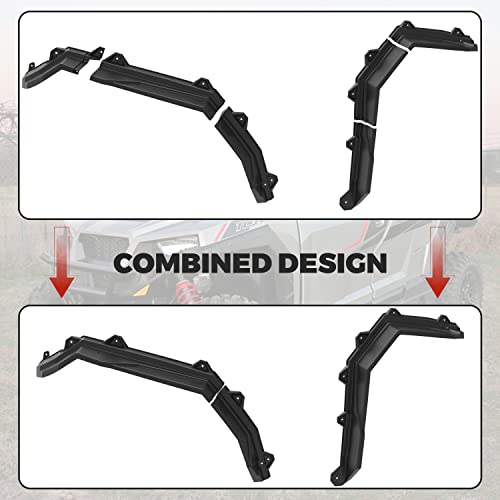SAUTVS Front & Rear Fender Flares for Polaris General 1000/4 1000 2016-2026