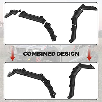 SAUTVS Front & Rear Fender Flares for Polaris General 1000/4 1000 2016-2026