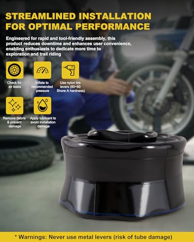 Heavy Duty 4mm Thick Motorcycle Inner Tube Replacement, 110(120)/90-19" Tire Tube Compatible with 4.00-19，110/70-19，110/80-19，110/90-19，110/100-19 - size: 110（120）/90-19