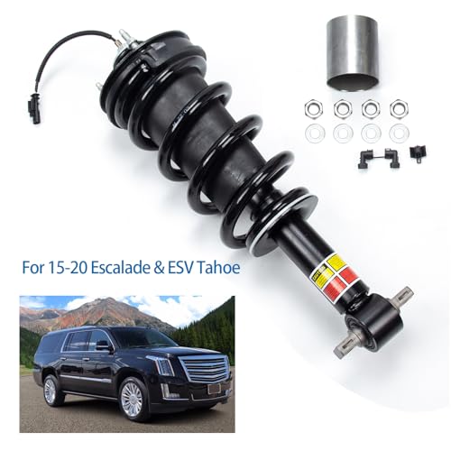Complete Front Struts Shock Assembly Absorber w/Magnetic Compatible with GM Silverado Escalade Yukon, Replacement Struts Shocks Assembly for 84176631, 5801108, 84977478 - size: F197