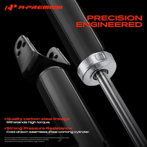 A-Premium Front Shock Absorbers, Set of 2 - Compatible with Toyota - style: RWD; Front