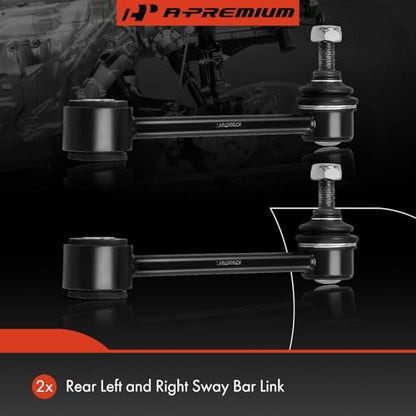 A-Premium Rear Sway Bar Link Stabilizer Bar Link, Compatible with Chevrolet
