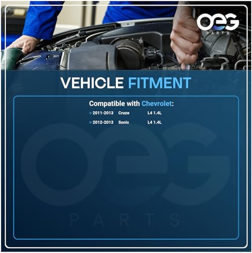 OEG Parts New Starter Compatible with Chevrolet Sonic 1.4L 2012-2013, Cruze 1.4L 11 12 13 2011-2013 1202217, 55595603, 55566800, 55578921, 95520113, 0001107522, 0001107521, M0T39172ZC, SBO0350
