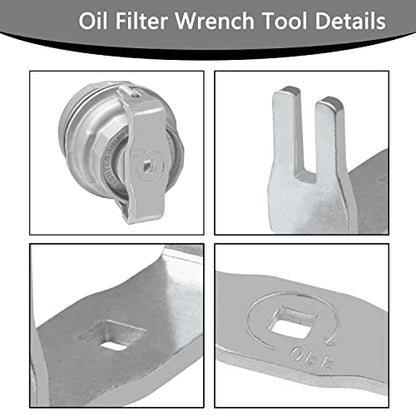 Oil Filter Wrench Removal Tool Compatible with Toyota