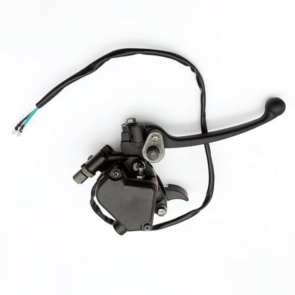 7/8" 22mm Thumb Throttle Cable with Dual Brake Lever Assembly
