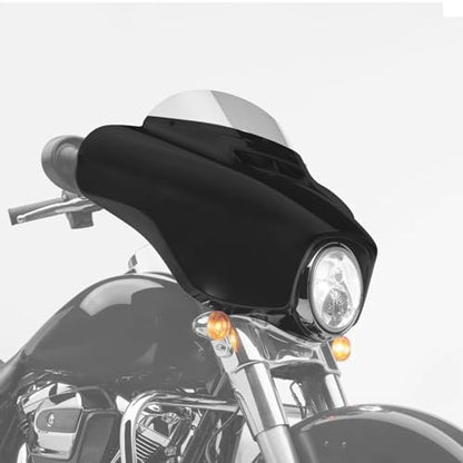 TCMT ABS Front Outer Batwing Fairing Fit For Harley Touring 2014-2025 Street Glide Special Electra Glide Ultra Limited Tri Glide models - color: Matte Black Outer Fairing