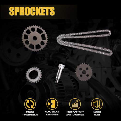 Timing Chain Kit w/Oil Pump Gear fit for BMW 328i 128i 528i N52 N55 3.0L