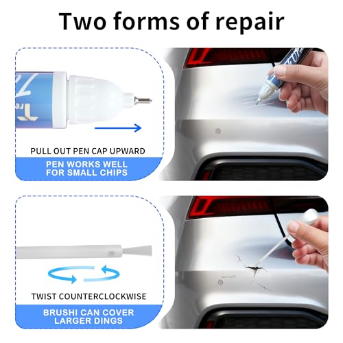 PW7 GW7 Bright White Touch Up Paint for JEEP Match Paint Scratch - color: Fit for JEEP Bright White (PW7 GW7)