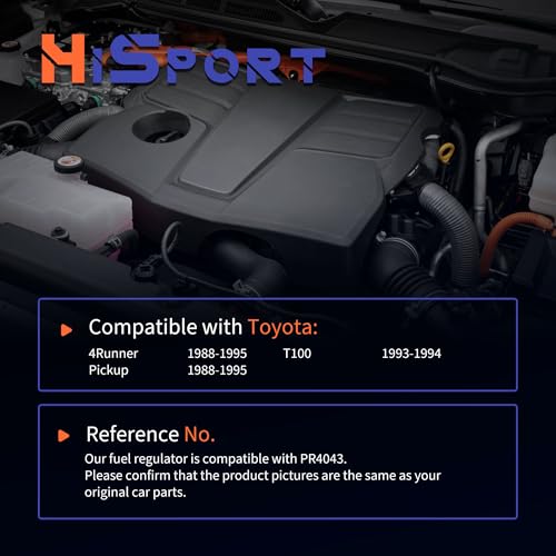 HiSport 23280-65010 PR4043 Fuel Pressure Regulator Toyota - size: HSFPRR4043