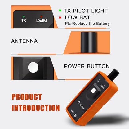 TPMS Relearn Tool for GM Tire Sensor, EL-50448 Auto Tire Pressure Monitor Sensor Activation Reset Tool, OEC T5 System Programming Training for Most GM Series Vehicles, Car Accessories