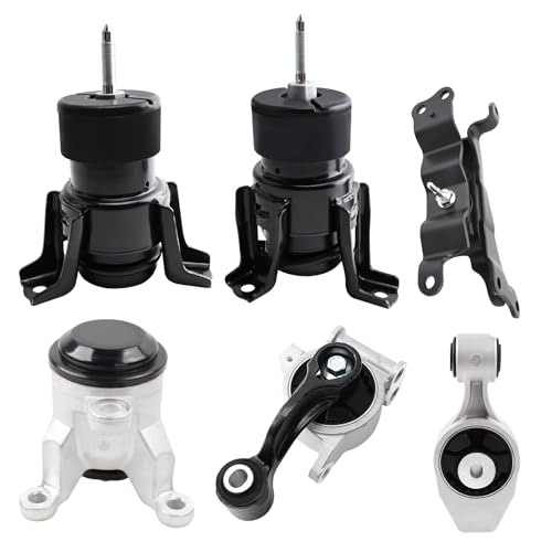 Engine Motor Mount and Transmission Mount kit Compatible with Altima - size: A4355HY A4365HY A4356HY A7362 A7386 A7372