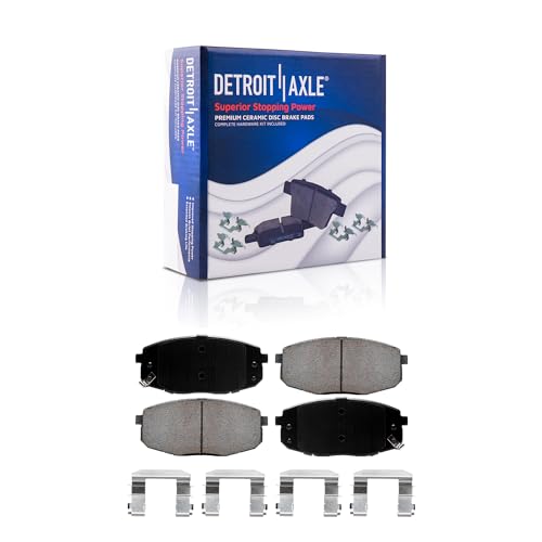 Detroit Axle - Drilled & Slotted Brake Kit for 2014-2016 Kia Soul - size: 8PR1500013V1/kit