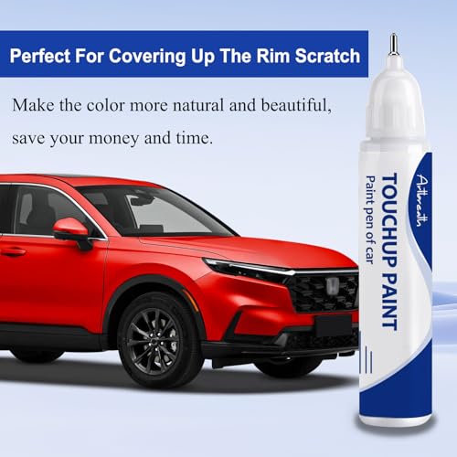 Radiant Red Metallic R-569M Touch Up Paint for Honda OEM Color Match - color: Radiant Red Metallic(R-569M)