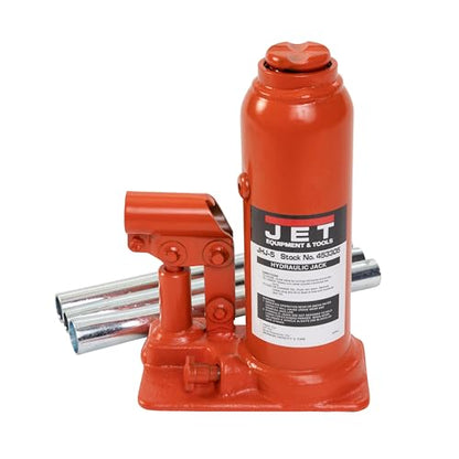 JET 5-Ton Hydraulic Bottle Jack w/ Handle (JHJ-5) - size: 5 Ton