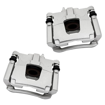 cciyu Rear Left & Right Disc Brake Calipers w/Bracket 18B5046 18B5047 - size: Rear[18B5046+18B5047]
