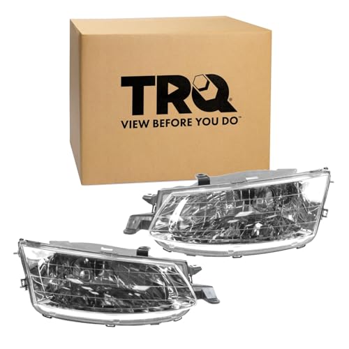 TRQ 2 Piece Headlight Assembly Set Driver & Passenger Side - style: HLA74252
