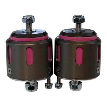 E34 M60 V8 VIP Engine Mount Set | Compatible with BMW E34 | 70A Polyurethane Billet CNC | Condor Speed Shop | Made in USA | 1994-1995 540i 530i Poly - size: M60 V8 | 530i 540i 1994-95, style: VIP | Poly | Street