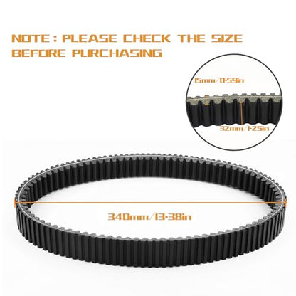 KARSEE 3211180 Drive Belt Replacement for 2014-2024 Polaris RZR 1000 XP/ XP4 /General XP 1000/XP 4 1000 Models and More Replace 3211196 3211172 3211148 3211142 - size: Polaris rzr 1000 XP 3211180
