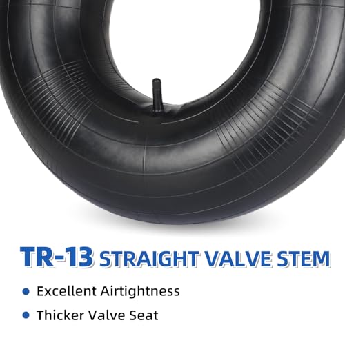 GICOOL 18x8.50/9.50-8 Inner Tubes, TR-13 Valve Stem, 2 Pack - size: 18x8.50/9.50-8,TR-13