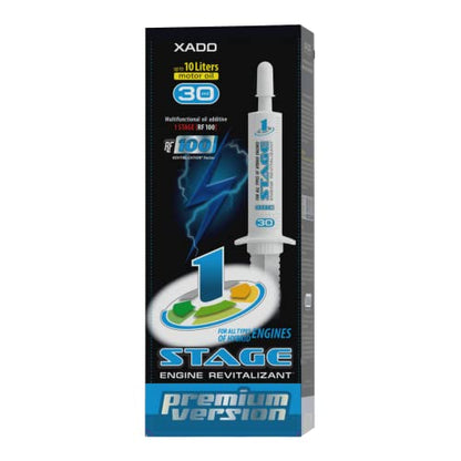 XADO 1 Stage Revitalizant for Hybrid Engines – Oil Additive: Restore Power, Reduce Emissions, & Extend Engine Life