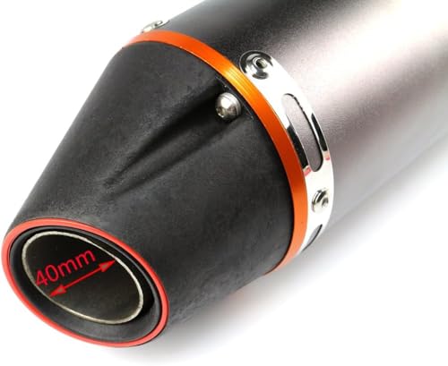 STONEMEN Full Exhaust Muffler System Slip On For CRF150F CRF230F 2003-2013 Titanium