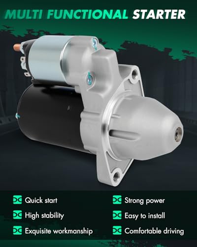 SCITOO Starter Fit For Mercedes-Benz C250 2012-2015 1.8L 005-151-39-01 - size: 005-151-39-01