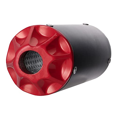 28mm High Performance Exhaust Muffler Silencer Pipe Assembly kit Dirt Bike Motocross CRF50 SSR - color: Red