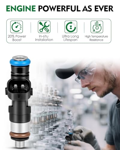 0280158005 3.5L V6 Fuel Injectors for:-Nissan Altima 2004-2006 - size: 0280158005(6)