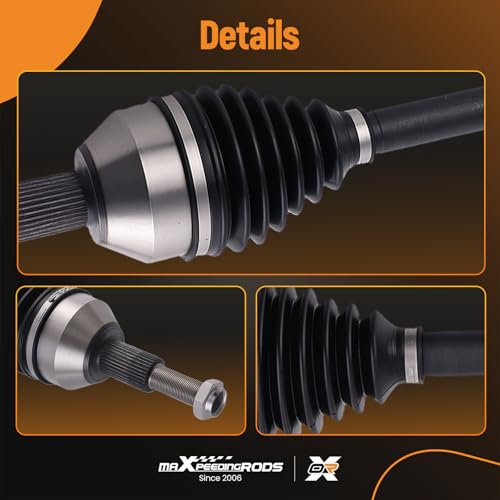 maXpeedingrods Front Right CV Axle Assembly for Chrysler Town & Country - size: for 66-3639
