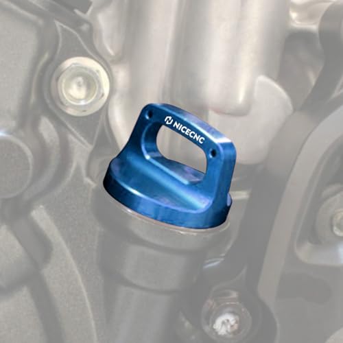 NICECNC Engines Oil Level Dipstick T6 Aluminum Blue - color: blue