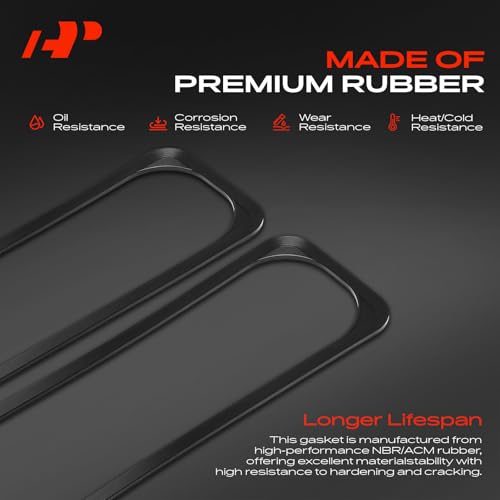 A-Premium Engine Valve Cover Gasket Set, for Oil or Gas Leak Repair