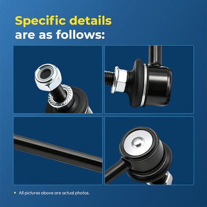 2pcs K750255 K750256 Rear Stabilizer Sway Bar Links for Nissan