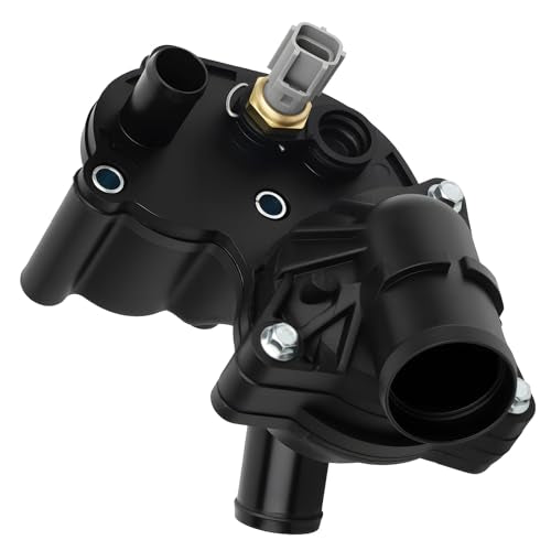 IRONTEK Thermostat Housing Assembly w/Sensor for Ford Explorer 2002-2010 - size: 2L2Z8592AA
