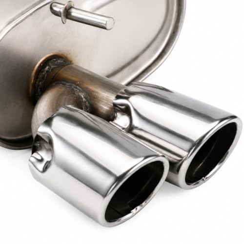 E415H Right Rear Exhaust Muffler for 2018-2024 Toyota Camry 2.5L/3.5L - size: Camry 2.5L/3.5L XSE Right or 2.5L SE