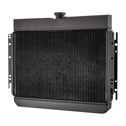 4 Core Radiators for Chevy Impala/Bel Air/El Camino/Chevelle/Caprice/Biscayne 1963 1964 1965 1966 1967 1968 Performance Racing Cooling Radiator Aluminum