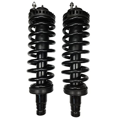 ECCPP 4PCS Front and Rear Struts Coil Spring for Buick Rainier 2004-2007 - size: Front and Rear Struts