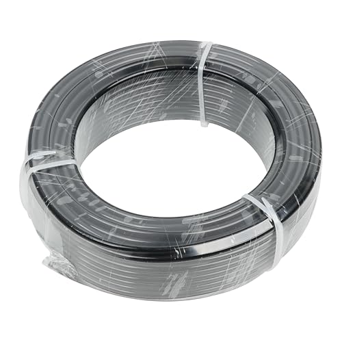 LokoCar 1/4" OD Nylon Airline 100ft DOT SAE J844 Air Brake Fluid Tube Black - size: 1/4" OD 100 Feet