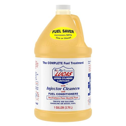 Lucas Oil 10013 Fuel Treatment - 1 Gallon - size: 128 Fluid Ounce
