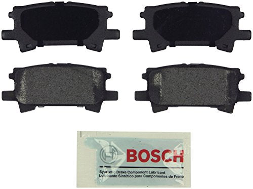 BOSCH BE996 Blue Ceramic Disc Brake Pad Set - Compatible With Select Lexus RX330, RX350, RX400h; Toyota Highlander; REAR