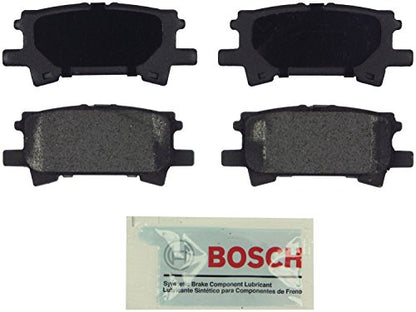 BOSCH BE996 Blue Ceramic Disc Brake Pad Set - Compatible With Select Lexus RX330, RX350, RX400h; Toyota Highlander; REAR
