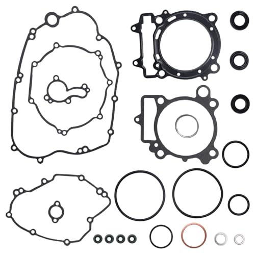 Top & Bottom End Engine Set Complete Gasket Kit Fit for Kawasaki KX450F 2006 2007 2008
