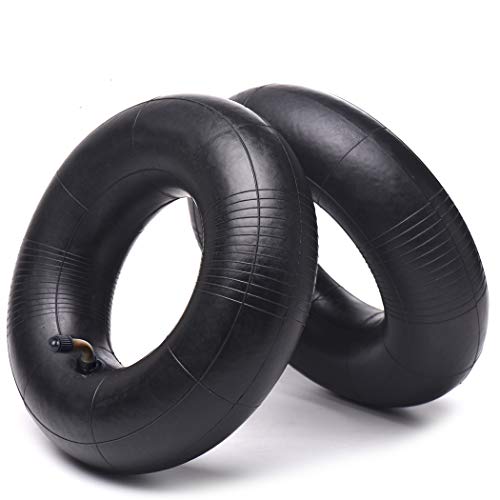 AR-PRO 11x4.00-5|11x4.50-5|11x6.00-5 Heavy Duty Replacement Inner Tube with TR-87 Bent Valve Stem (2-Pack) - for Wheelbarrows, Mowers, Hand Trucks and More - size: 11x4.00/4.50-5,TR-87